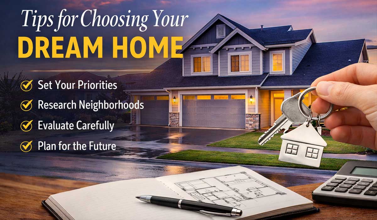 Tips for Choosing Your Dream Home