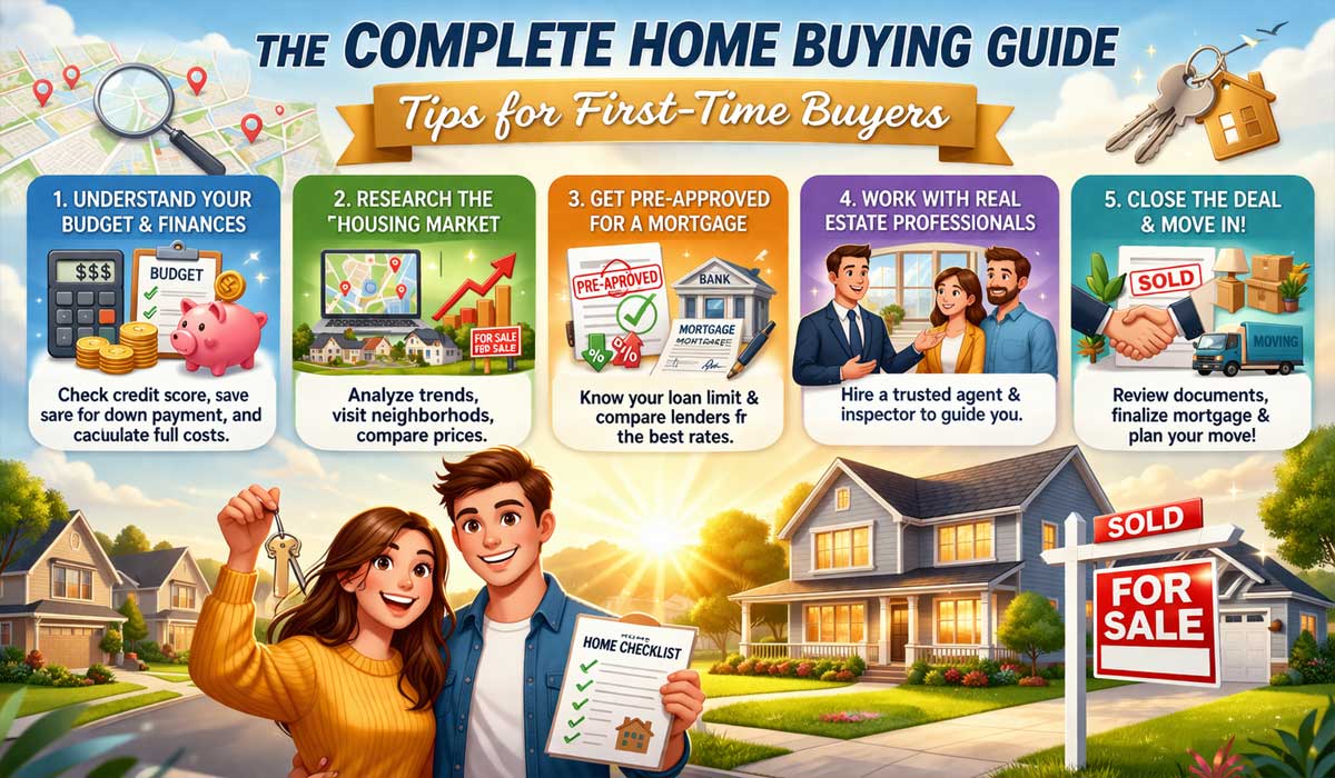 The Complete Home Buying Guide: Tips for First-Time Buyers